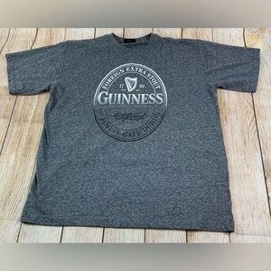 Guinness Gray Short Sleeve T Shirt XL